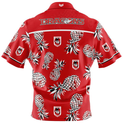 St George Dragons NRL Mens Hawaiian Shirt