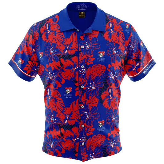 Newcastle Knights NRL Mens Hawaiian Shirt