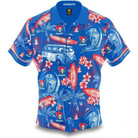 Newcastle Knights Mens NRL Hawaiian Shirt