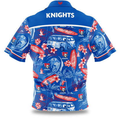 Newcastle Knights Mens NRL Hawaiian Shirt