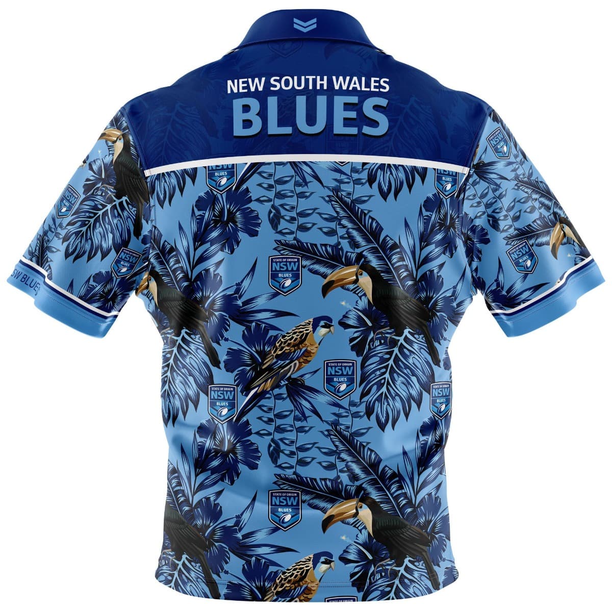 NSW Blues State of Origin 2019 NRL Mens Hawaiian Shirt