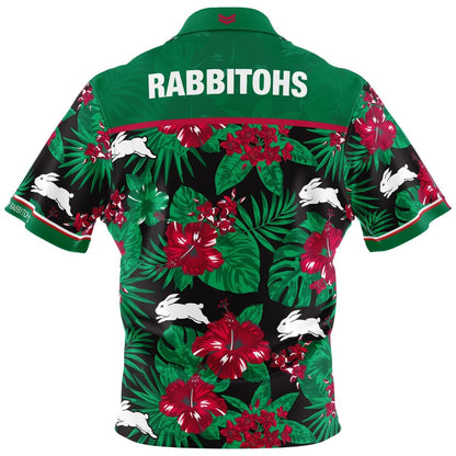South Sydney Rabbitohs NRL Mens Hawaiian Shirt