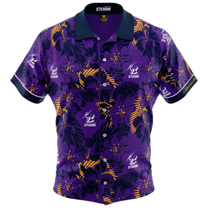 Melbourne Storm 2019 NRL Mens Hawaiian Shirt