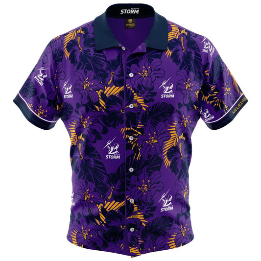 Melbourne Storm 2019 NRL Mens Hawaiian Shirt