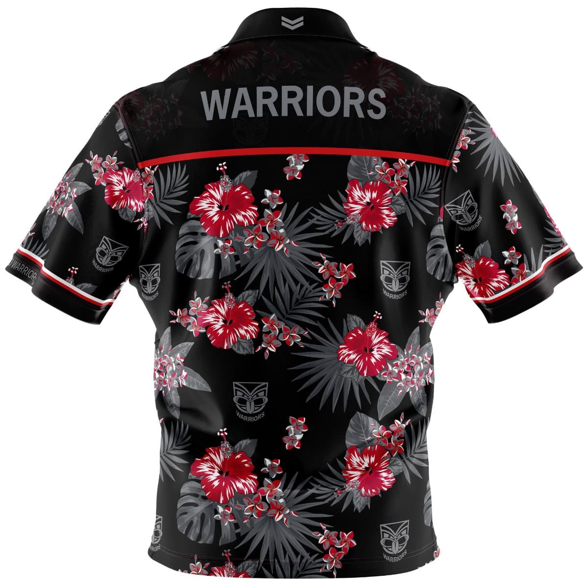 New Zealand Warriors NRL Mens Hawaiian Shirt