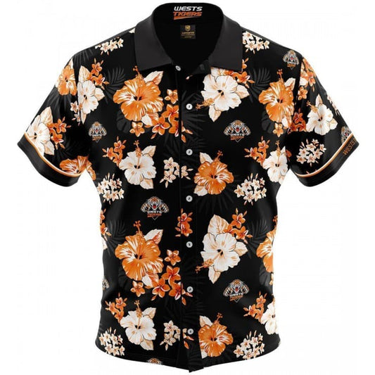 Wests Tigers 2019 NRL Mens Hawaiian Shirt