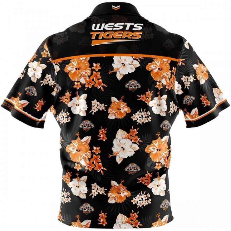 Wests Tigers 2019 NRL Mens Hawaiian Shirt