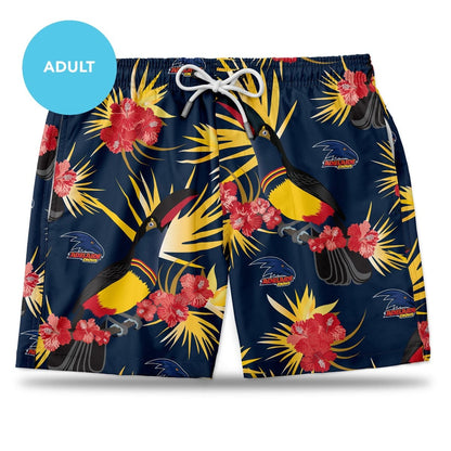 Adelaide Crows AFL Mens Hawaiian Shorts