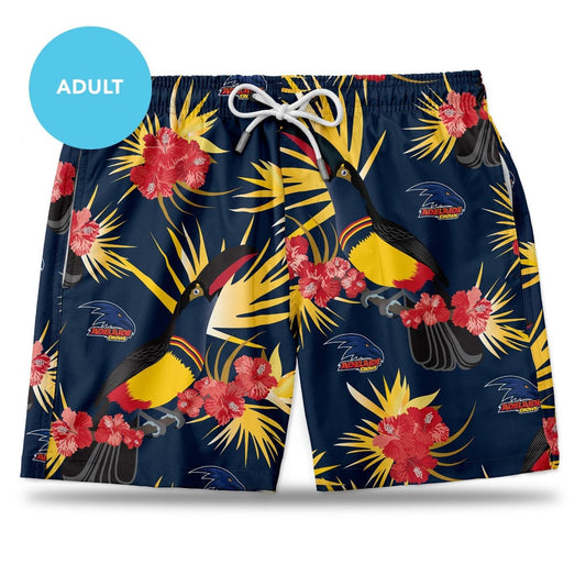 Adelaide Crows AFL Mens Hawaiian Shorts