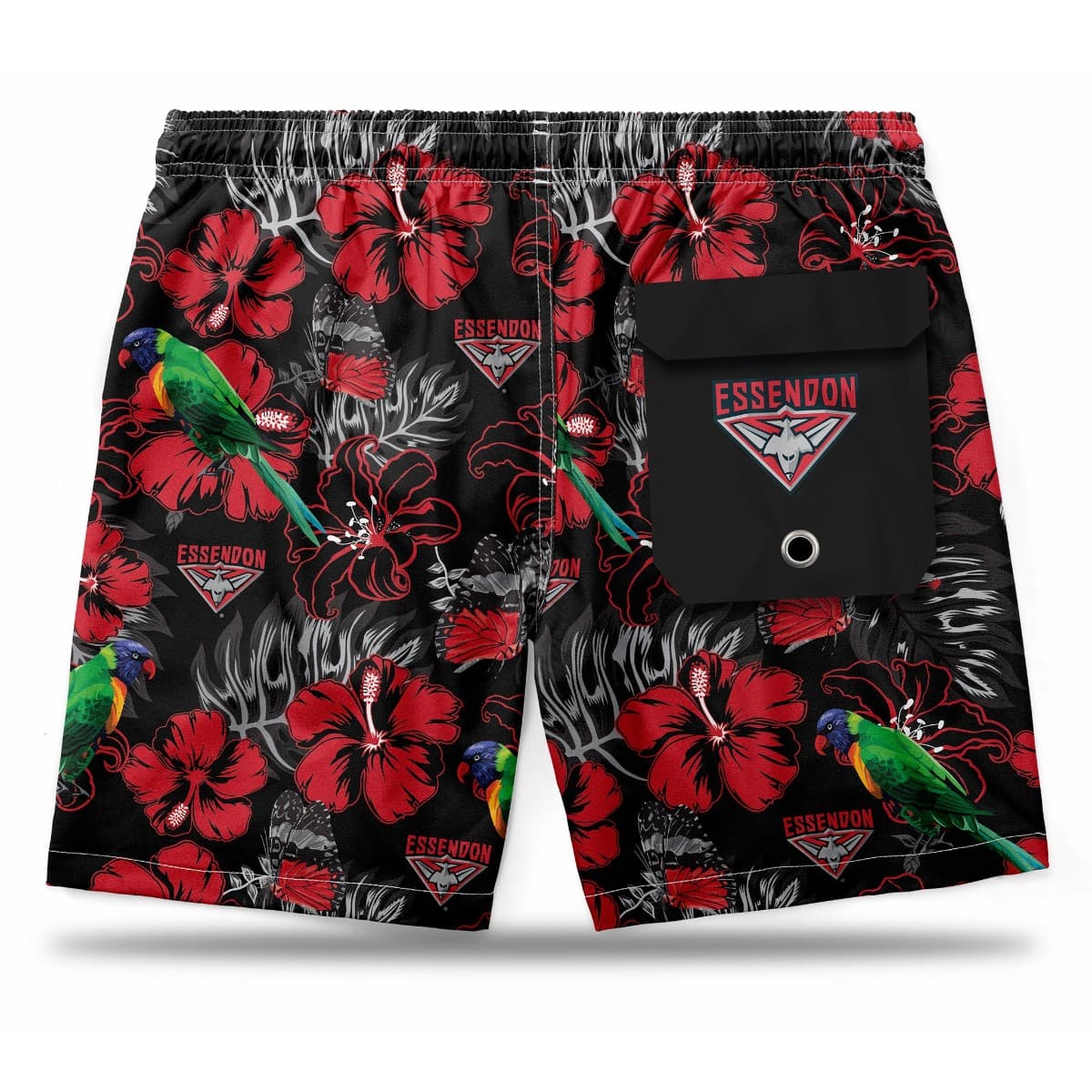 Essendon Bombers AFL Mens Hawaiian Shorts