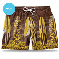 Hawthorn Hawks AFL Mens Hawaiian Shorts