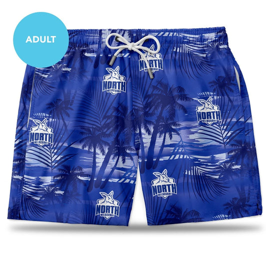 North Melbourne Kangaroos 2020 AFL Mens Hawaiian Shorts
