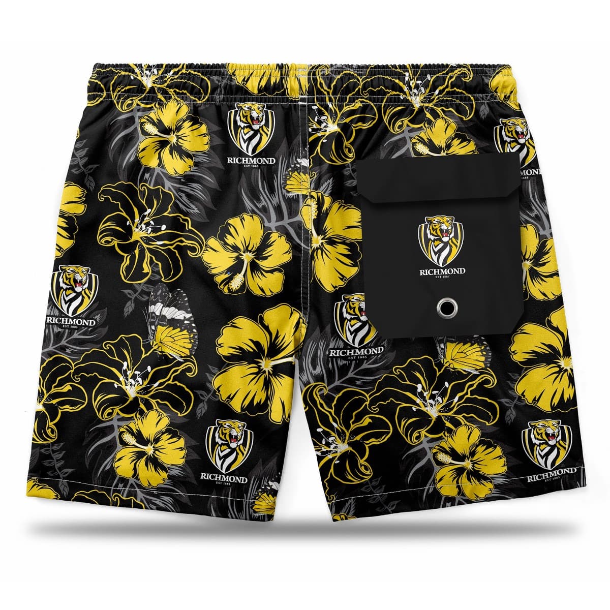 Richmond Tigers AFL Mens Hawaiian Shorts