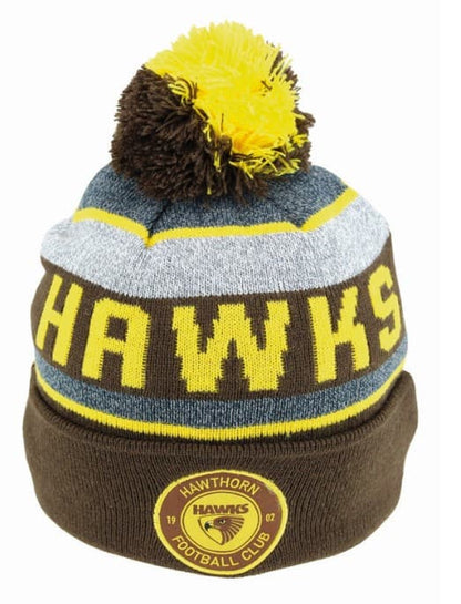 Hawthorn Hawks AFL Tundra Beanie