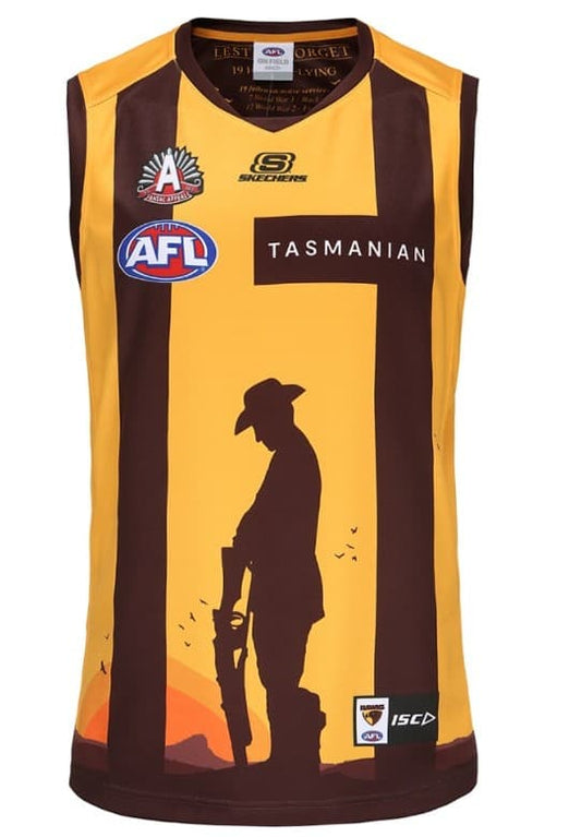 Hawthorn Hawks 2023 AFL Kids Anzac Guernsey