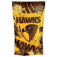 Hawthorn Hawks AFL Cape Flag 90cm x 150cm