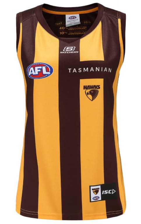 Hawthorn Hawks 2023 AFL Ladies Home Guernsey