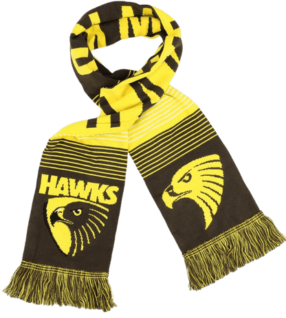 Hawthorn Hawks AFL Adults Linebreak Scarf