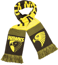 Hawthorn Hawks AFL Adults Linebreak Scarf