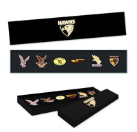 Hawthorn Hawks AFL 6 Pin Logo Set