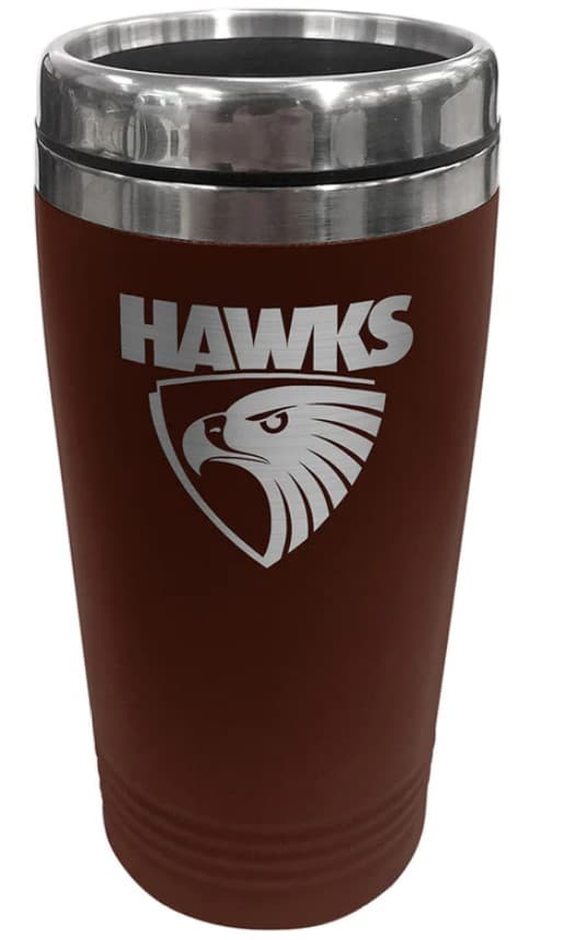 Hawthorn Hawks AFL Stainless Steel Travel Mug