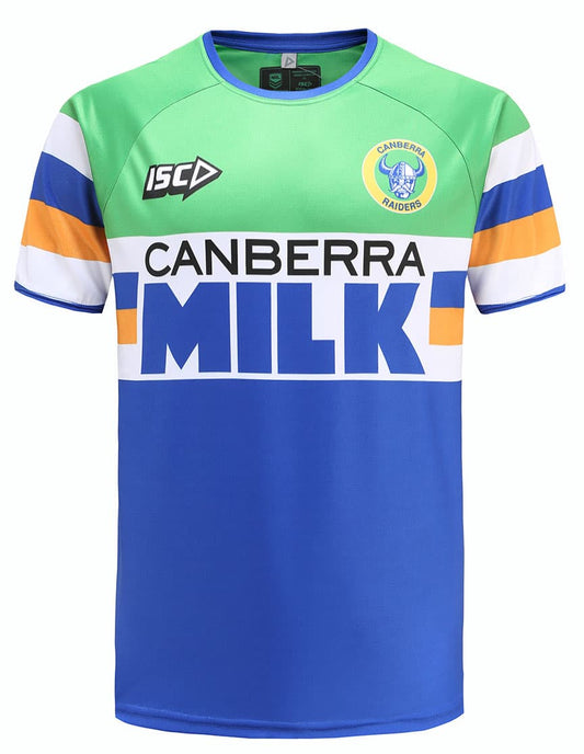 Canberra Raiders Mens Heritage Canberra Milk Training Shirt