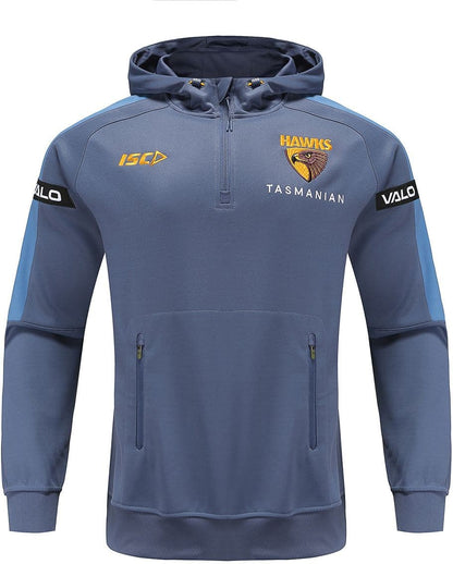 Hawthorn Hawks 2023 AFL Mens Steel Squad Hoody
