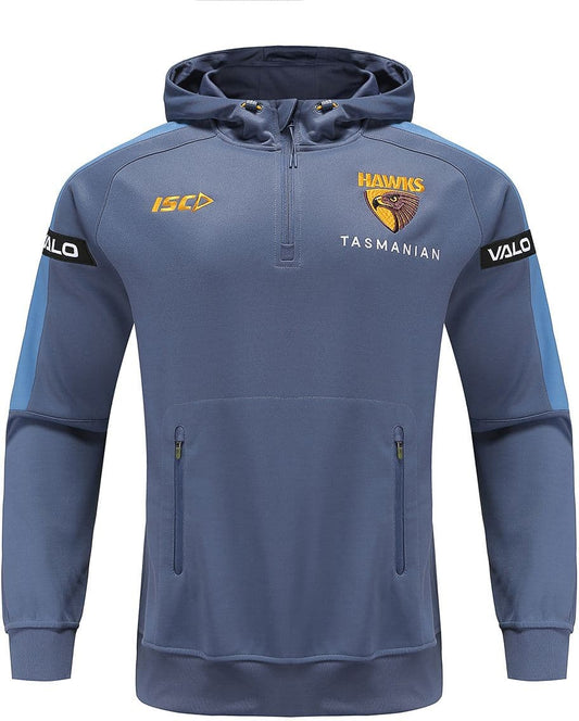 Hawthorn Hawks 2023 AFL Mens Steel Squad Hoody