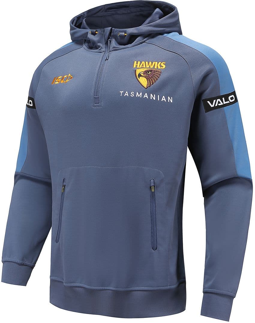 Hawthorn Hawks 2023 AFL Mens Steel Squad Hoody