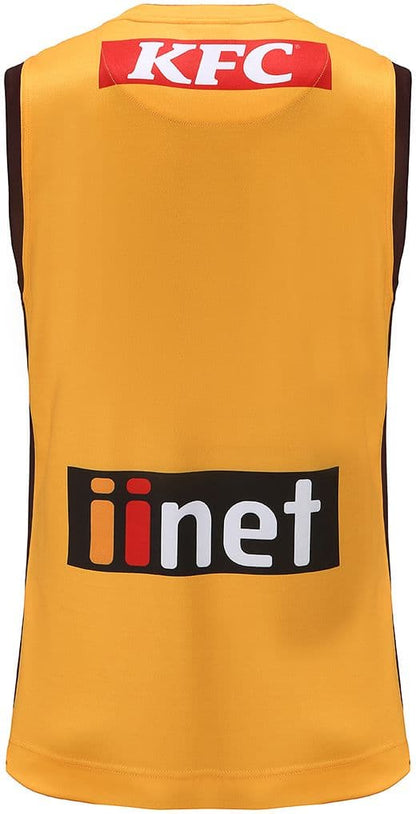 Hawthorn Hawks 2023 AFL Mens Gold Training Guernsey