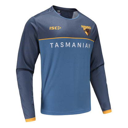 Hawthorn Hawks 2023 AFL Mens Long Sleeve Training Shirt