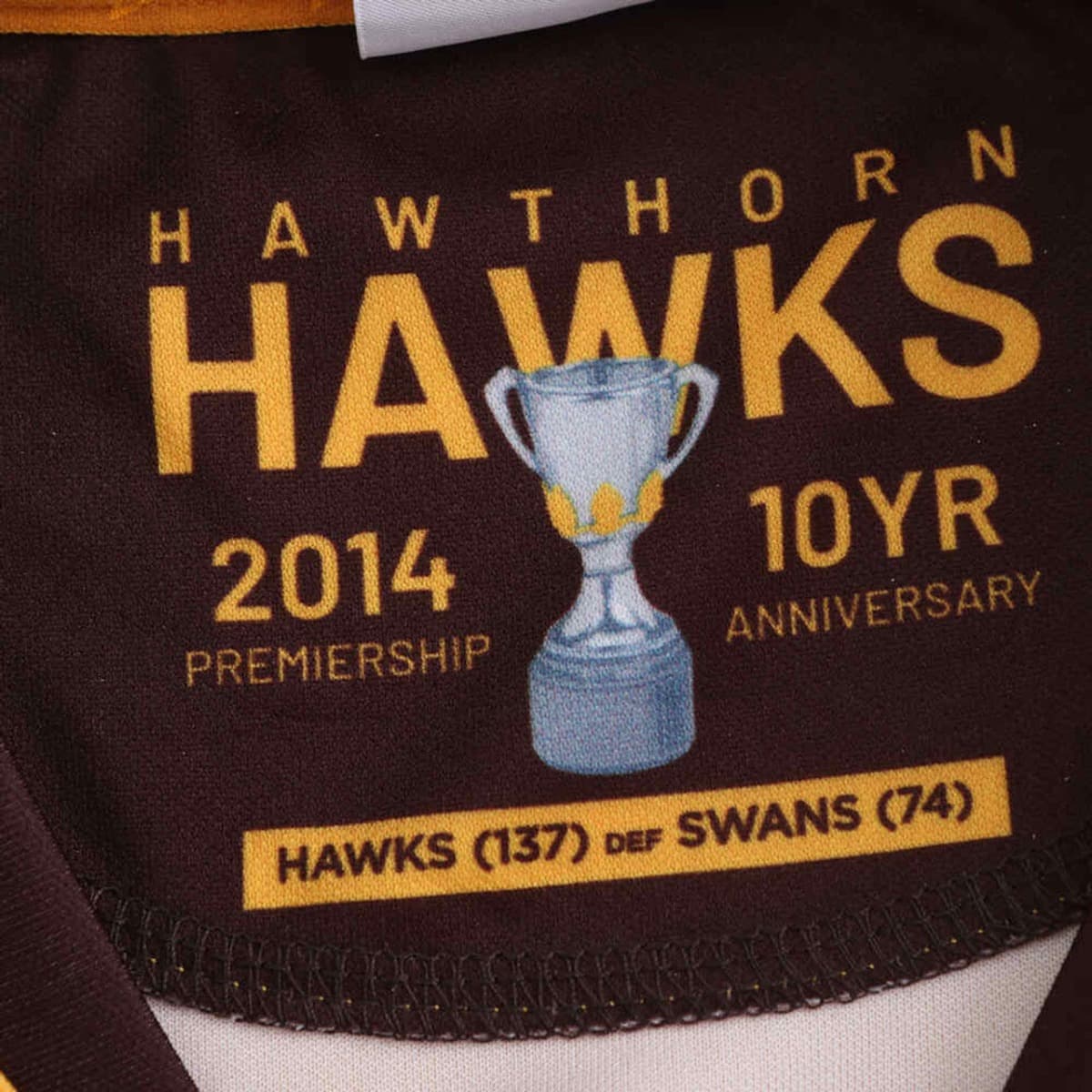 Hawthorn Hawks 2024 AFL Kids Long Sleeve Home Guernsey