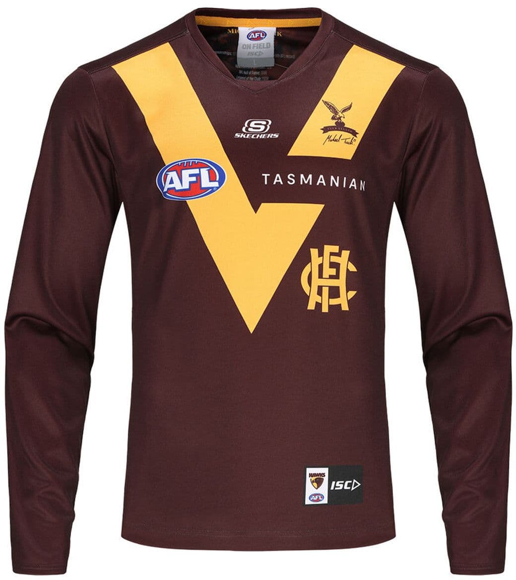 Hawthorn Hawks 2024 AFL Mens Long Sleeve Legends Guernsey