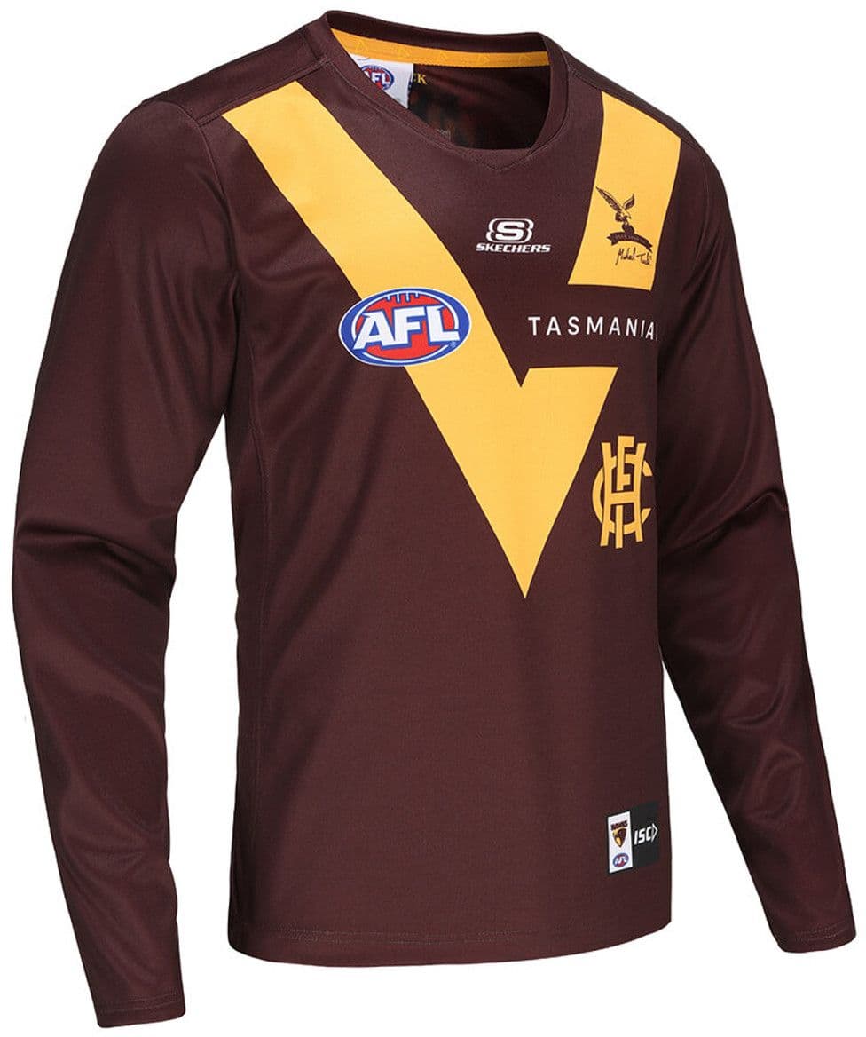 Hawthorn Hawks 2024 AFL Mens Long Sleeve Legends Guernsey