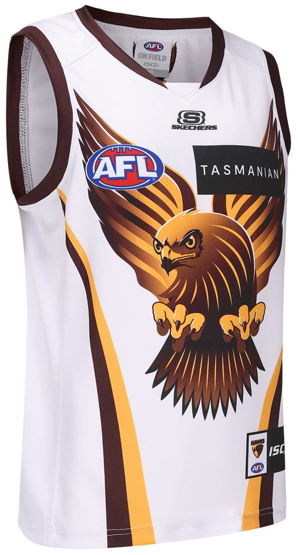Hawthorn Hawks AFL Mens Retro Guernsey