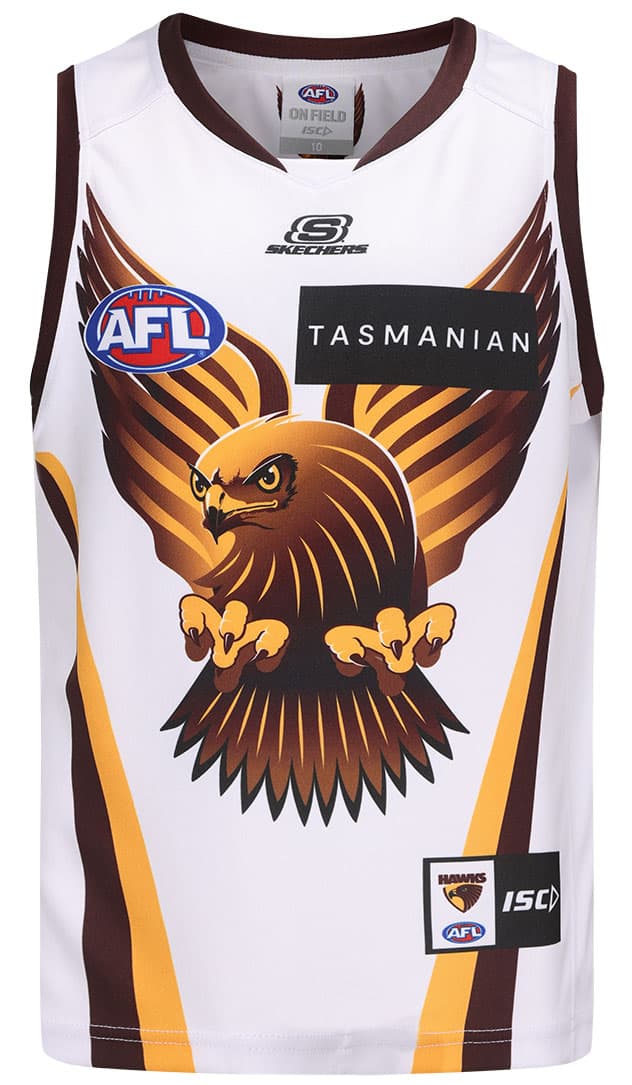 Hawthorn Hawks AFL Mens Retro Guernsey