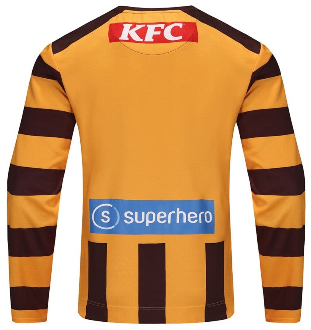 Hawthorn Hawks 2025 AFL Mens Long Sleeve Home Guernsey