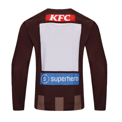 Hawthorn Hawks 2025 AFL Mens Long Sleeve Clash Guernsey