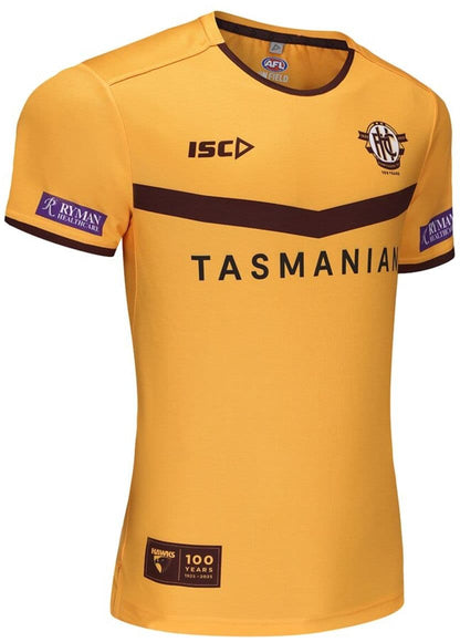 Hawthorn Hawks 2025 AFL Mens Gold Training Shirt