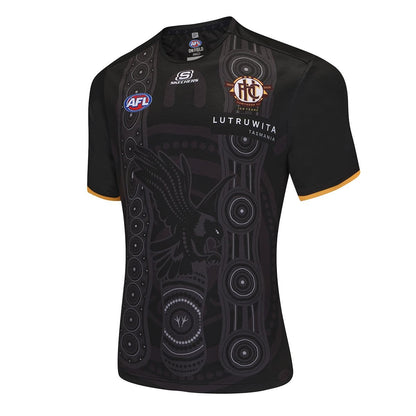 Hawthorn Hawks 2025 AFL Mens Run Out Tee