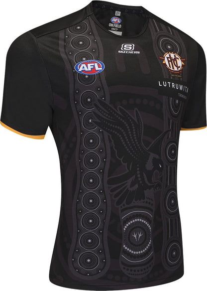 Hawthorn Hawks 2025 AFL Mens Run Out Tee