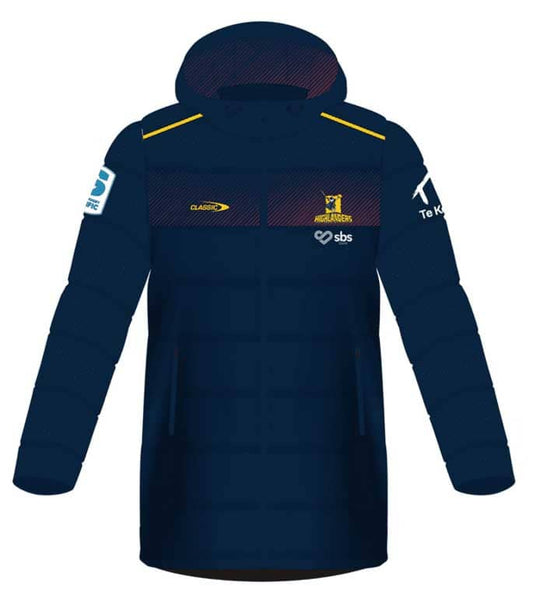 Otago Highlanders 2024 Rugby Union Mens Coaches Jacket