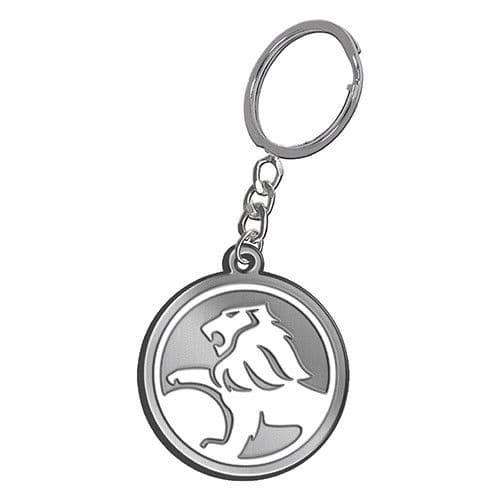 Holden Lion Embossed SILVER Key Ring