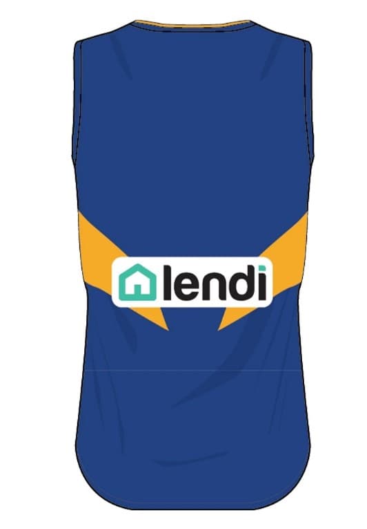 West Coast Eagles Mens AFL Home Guernsey