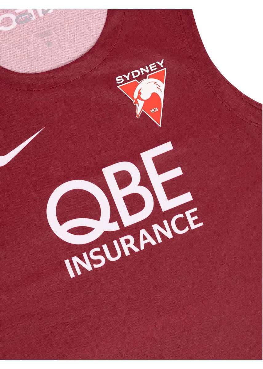 Sydney Swans 2025 AFL Mens Training Singlet