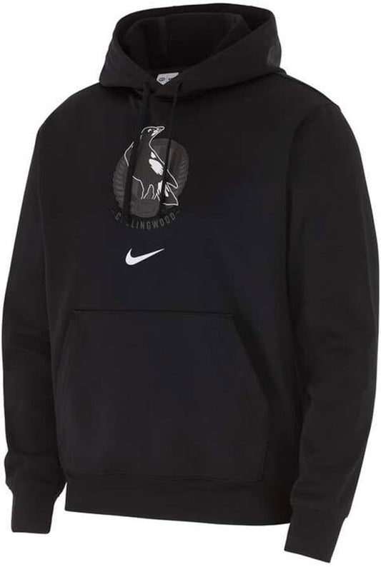 Collingwood Magpies 2025 AFL Mens Nike Players Hoodie