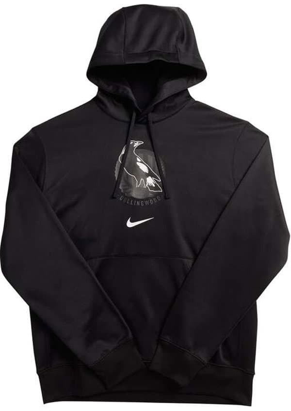 Collingwood Magpies 2025 AFL Mens Nike Players Hoodie
