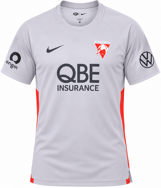 Sydney Swans 2025 AFL Mens Training Guernsey