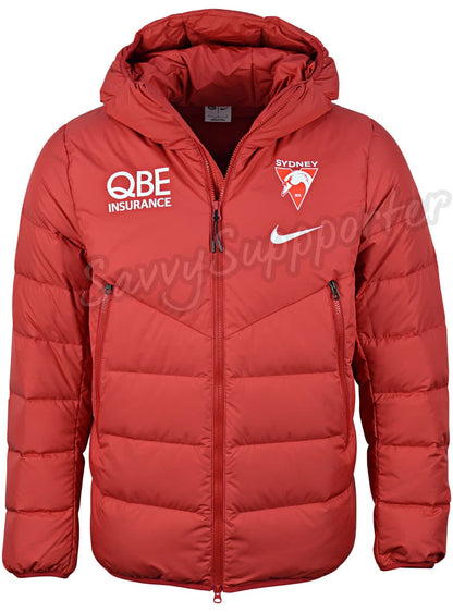 Sydney Swans 2025 AFL Mens Sideline Fill Jacket