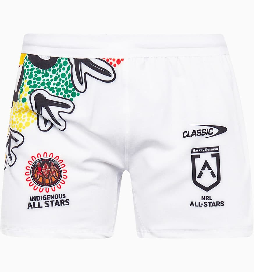Indigenous All Stars 2024 NRL Mens Playing Shorts